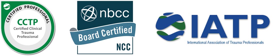 CCTP Certified, IATP logo, NBCC Certified